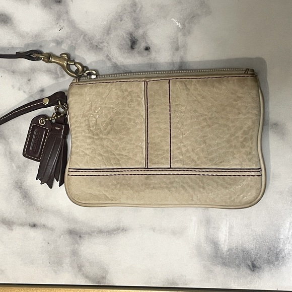 Coach Leather Wristlet - Picture 2 of 6